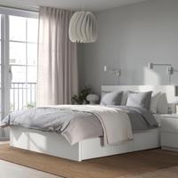 Letto IKEA MALM 160x200 Bianco con Contenitore