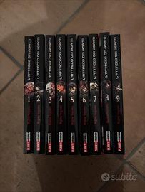 Manga L’Attacco dei Giganti Dal volume 1 al 9