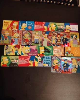carte da collezione The Simpson 1999