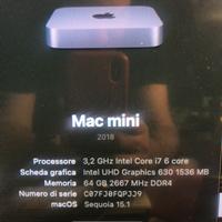 Mac Mini 2018 ideale per uso professionale