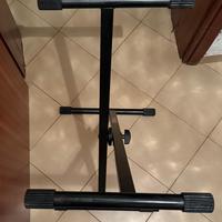 Supporto regolabile quiklok per pianola /consolle