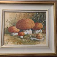 quadro Zanetti Isidoro acquerello