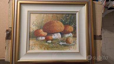 quadro Zanetti Isidoro acquerello