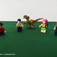 LEGO JURASSIC WORLD 75934 Solo Minifigures