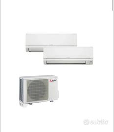 Condizionatori mitsubishi dual 24000 e 12000 BTU