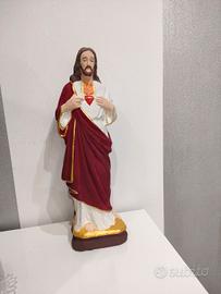Statua in Gesso Sacro Cuore di Gesù