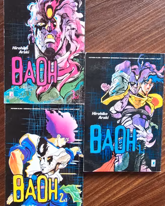 BAOH Manga Completo (Vol. 1-3) - Hirohiko Araki