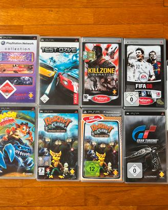 Lotto 10 Giochi per PSP CIB PAL e USK