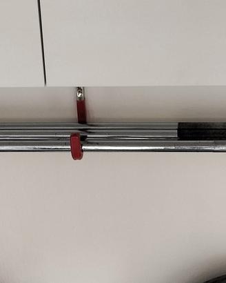 3 bilancieri palestra 1,80cm foro 25mm 