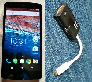 Google Nexus 5 - 16 Gb + adattatore HDMI