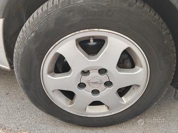 quattro cerchi in lega Opel Zafira 