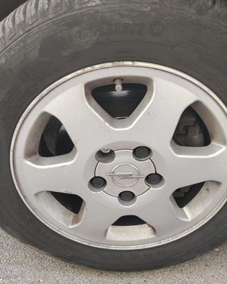 quattro cerchi in lega Opel Zafira 