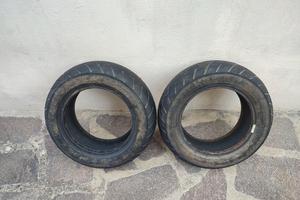 2 PNEUMATICI GOMME Michelin 130/70 10