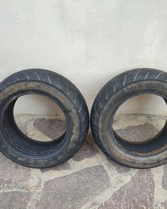 2 PNEUMATICI GOMME Michelin 130/70 10