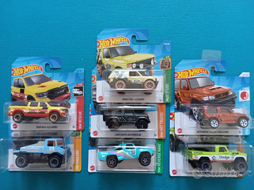 HOT WHEELS - Range Rover Dodge Mitsubishi