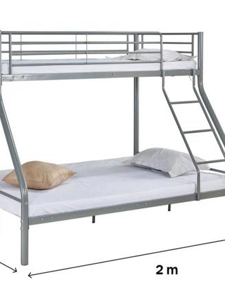 LETTO CASTELLO  3 POSTI/CONSEGNA 