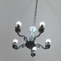 Lampadario antico + altri lampadari