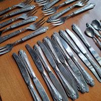 Antiche posate argentatate