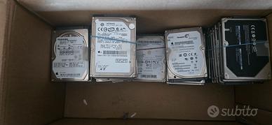 Lotto 44 Hard Disk 2.5" SATA (500/320/ 250/160Gb)