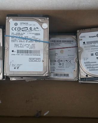 Lotto 44 Hard Disk 2.5" SATA (500/320/ 250/160Gb)