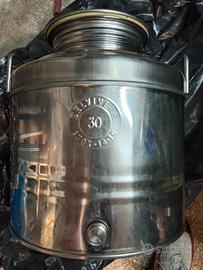 botte acciaio inox 30L