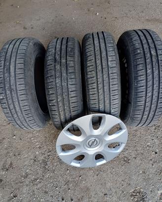 4 gomme usate estive per Opel Corsa