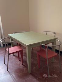 Tavolo e sedie Kartell Philip Starck