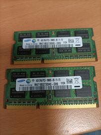 RAM PC3 Kit 8 gb