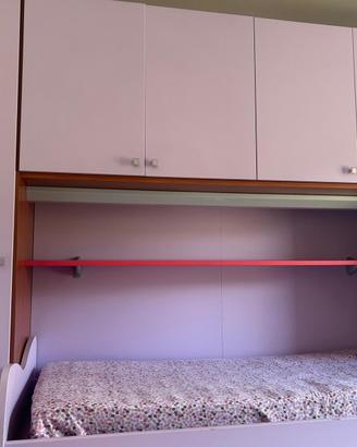 cameretta con letto a casetto