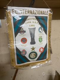 Gahliardetto Inter Campione Coppa Uefa 1991 Origin