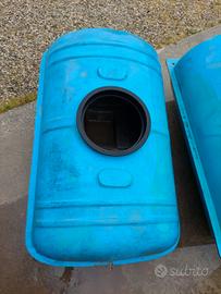 Serbatoi cisterne vetroresina 500 litri cadauno