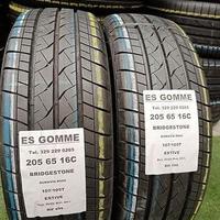 2 gomme 205 65 16c bridgestone rif699