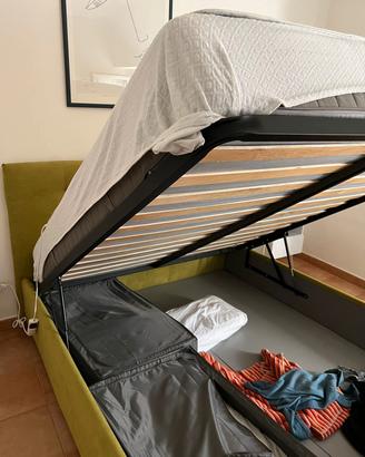 letto contenitore matrimoniale 