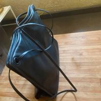 Bottega Veneta vintage, blu, morbidissima
