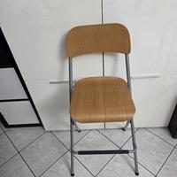 Sgabello alto pieghevole