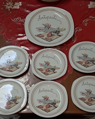 set piatti antipasti 