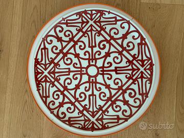 HERMES  BALCON DU GUADALQUIVIR  piatto porcellana