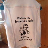 smanicato con stampa 