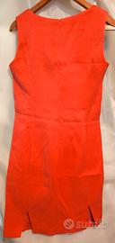 Vestito rosso medio corto, 48% cottone