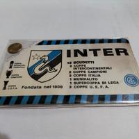 Tessera Inter con monetina oro più piccola del mon
