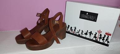 Scarpe Lora Ferres n.37 marroni 
