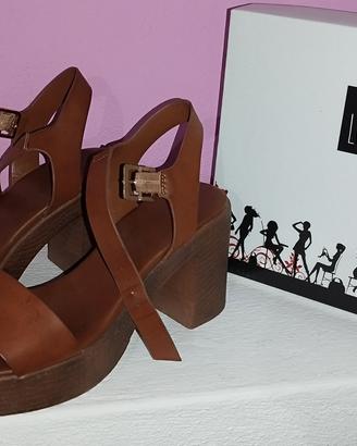 Scarpe Lora Ferres n.37 marroni 