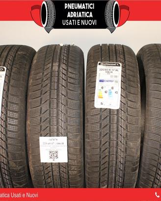 4 Gomme NUOVE 225 65 R 17 Continental SPED GRATIS