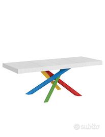 Tavolo allungabile Volantis bianco 90x130-234
