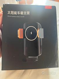 Supporto Auto Solare con Ricarica Wireless