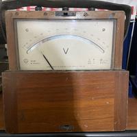 VOLTMETRO PORTATILE ANNI 60