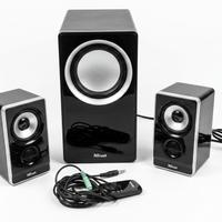 Sistema Casse Trust   con Subwoofer e regolatore