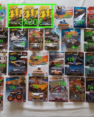 VARI SET HOT WHEELS PREMIUM QUESTE IN FOTO