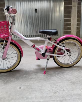 Bici per bambina da 4 – 8 anni cerchi da 16”