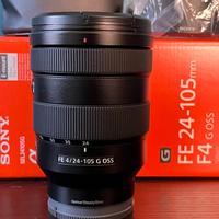 Sony obiettivo 24 - 105 f4 come nuovo G OSS